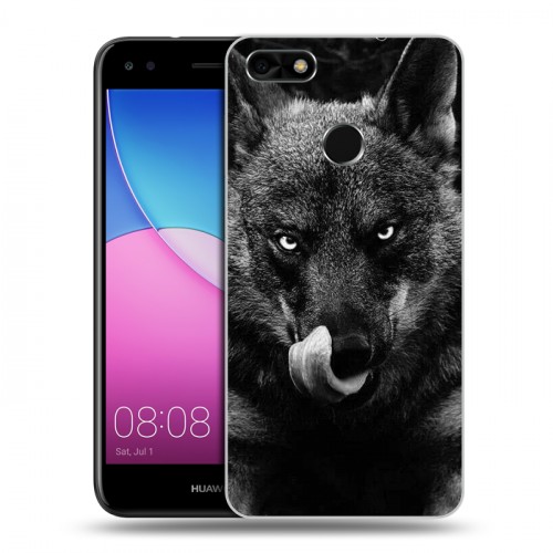 Дизайнерский пластиковый чехол для Huawei Nova Lite (2017) Волки