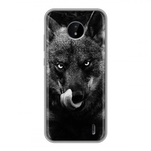 Дизайнерский силиконовый чехол для Nokia C20 Волки