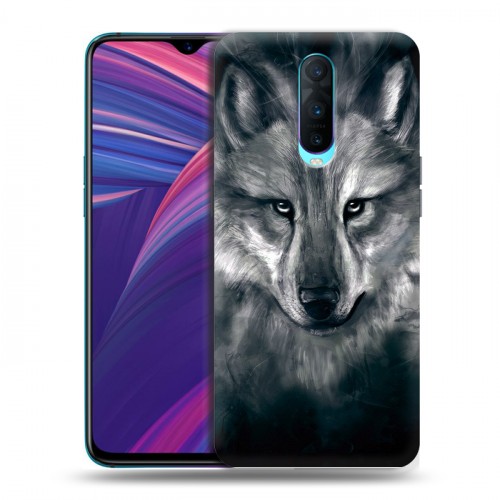 Дизайнерский пластиковый чехол для OPPO RX17 Pro Волки