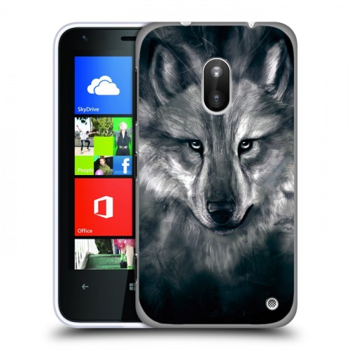 Дизайнерский пластиковый чехол для Nokia Lumia 620 Волки