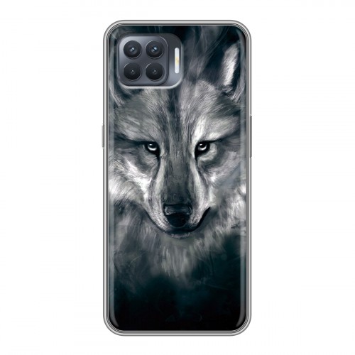 Дизайнерский силиконовый чехол для OPPO Reno4 Lite Волки Дизайнерский силиконовый чехол для OPPO Reno4 Lite Волки
