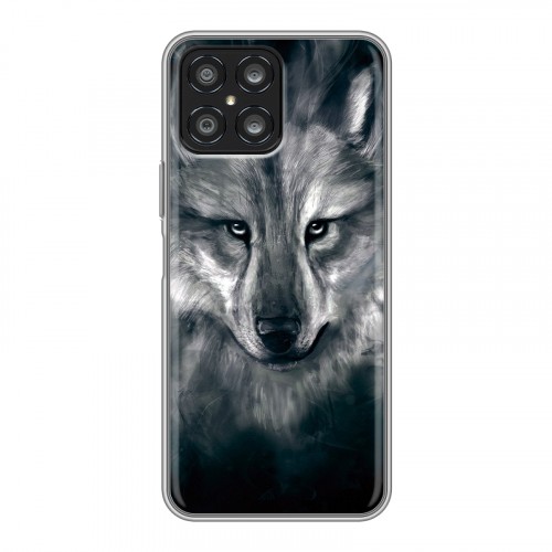 Дизайнерский силиконовый чехол для Huawei Honor X8 Волки