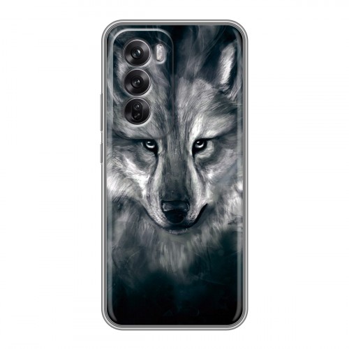 Дизайнерский силиконовый чехол для OPPO Reno12 Pro Волки