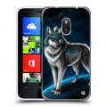 Дизайнерский пластиковый чехол для Nokia Lumia 620 Волки