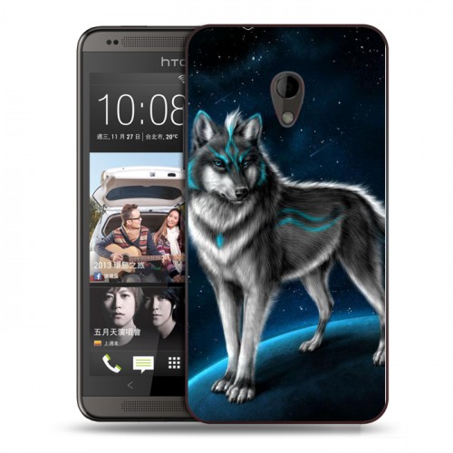 Дизайнерский силиконовый чехол для HTC Desire 700 Волки