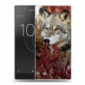 Дизайнерский пластиковый чехол для Sony Xperia L1 Волки