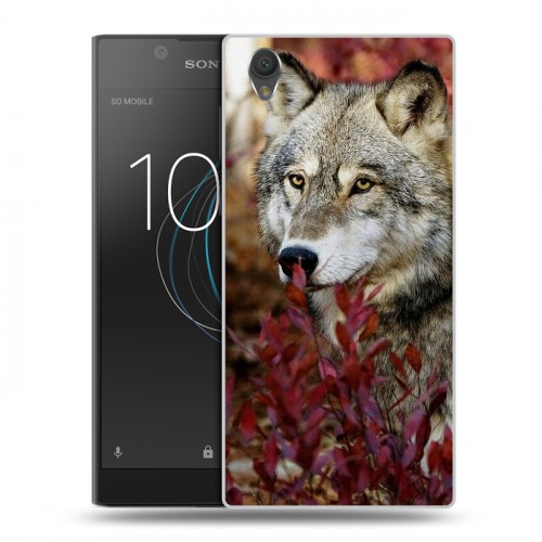 Дизайнерский пластиковый чехол для Sony Xperia L1 Волки