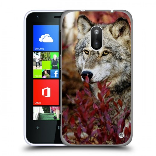 Дизайнерский пластиковый чехол для Nokia Lumia 620 Волки