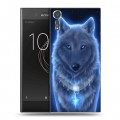 Дизайнерский пластиковый чехол для Sony Xperia XZs Волки