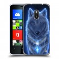 Дизайнерский пластиковый чехол для Nokia Lumia 620 Волки