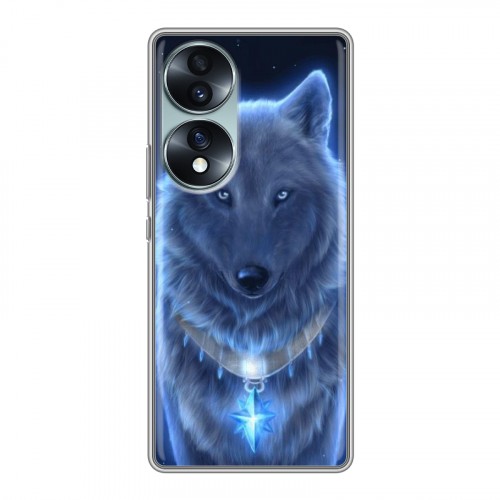 Дизайнерский силиконовый чехол для Huawei Honor 70 Волки