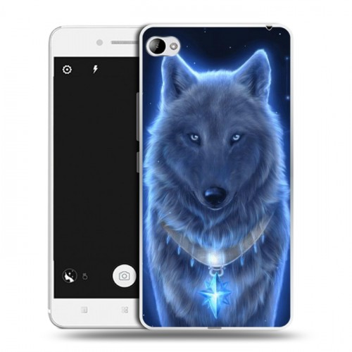 Дизайнерский пластиковый чехол для Lenovo S90 Волки
