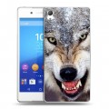 Дизайнерский пластиковый чехол для Sony Xperia Z3+ Волки