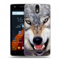 Дизайнерский силиконовый чехол для Wileyfox Storm Волки