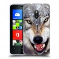 Дизайнерский пластиковый чехол для Nokia Lumia 620 Волки