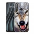 Дизайнерский силиконовый чехол для HTC Desire 20 Pro Волки