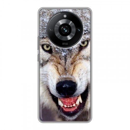Дизайнерский силиконовый чехол для Realme 11 Pro Волки