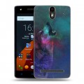 Дизайнерский силиконовый чехол для Wileyfox Storm Волки