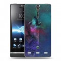 Дизайнерский пластиковый чехол для Sony Xperia S Волки