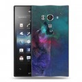 Дизайнерский пластиковый чехол для Sony Xperia acro S Волки