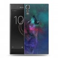 Дизайнерский пластиковый чехол для Sony Xperia XZs Волки