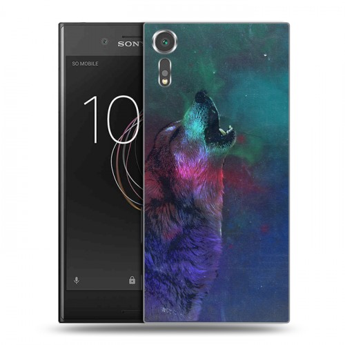 Дизайнерский пластиковый чехол для Sony Xperia XZs Волки