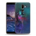 Дизайнерский пластиковый чехол для Nokia 7 Plus Волки