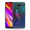 Дизайнерский пластиковый чехол для LG G8 ThinQ Волки