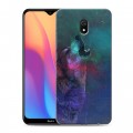 Дизайнерский силиконовый с усиленными углами чехол для Xiaomi RedMi 8A Волки