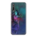 Дизайнерский силиконовый чехол для Huawei Y8p Волки