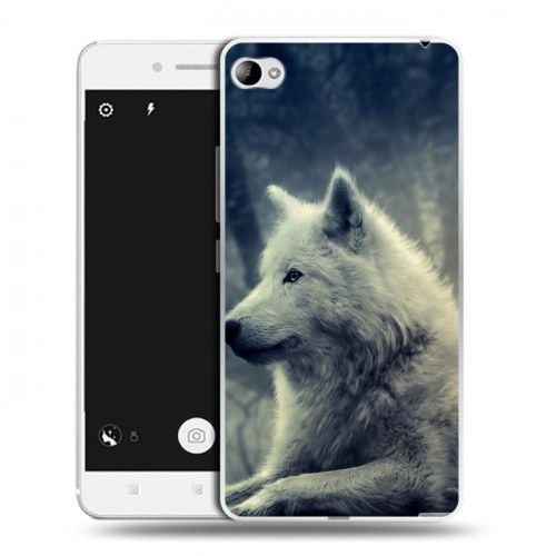 Дизайнерский пластиковый чехол для Lenovo S90 Волки