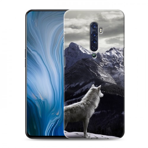 Дизайнерский пластиковый чехол для OPPO Reno2 Z Волки