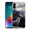 Дизайнерский силиконовый чехол для Meizu 16T Волки