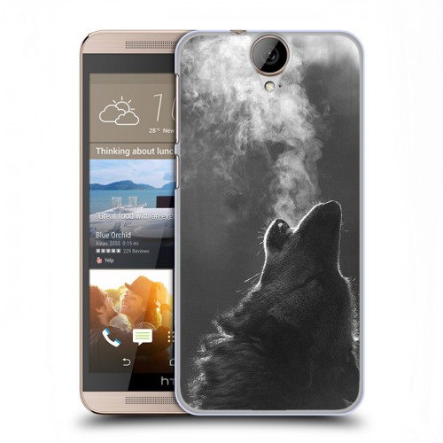 Дизайнерский силиконовый чехол для HTC One E9+ Волки