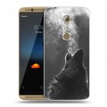 Дизайнерский пластиковый чехол для ZTE Axon 7 Волки