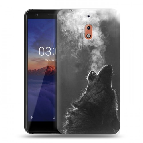 Дизайнерский силиконовый чехол для Nokia 2.1 Волки