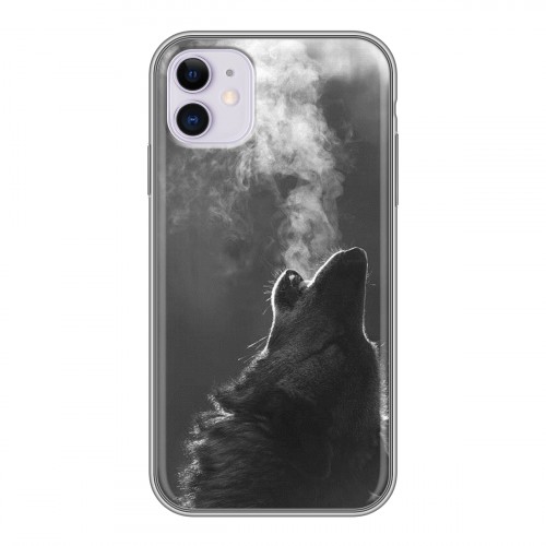 Дизайнерский пластиковый чехол для Iphone 11 Волки