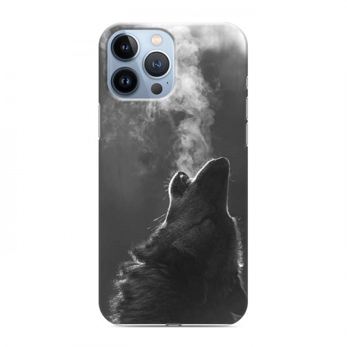 Дизайнерский силиконовый чехол для Iphone 13 Pro Max Волки