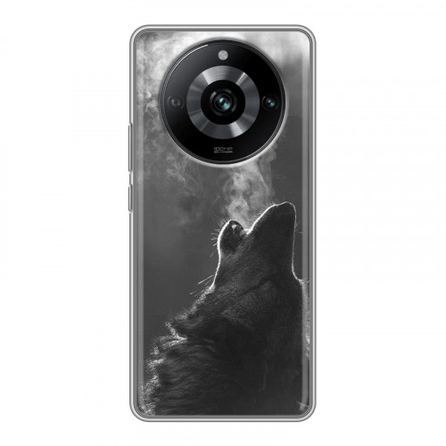 Дизайнерский пластиковый чехол для Realme 11 Pro Волки