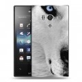 Дизайнерский пластиковый чехол для Sony Xperia acro S Волки