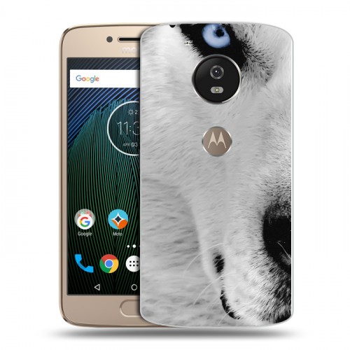 Дизайнерский силиконовый чехол для Motorola Moto G5s Волки