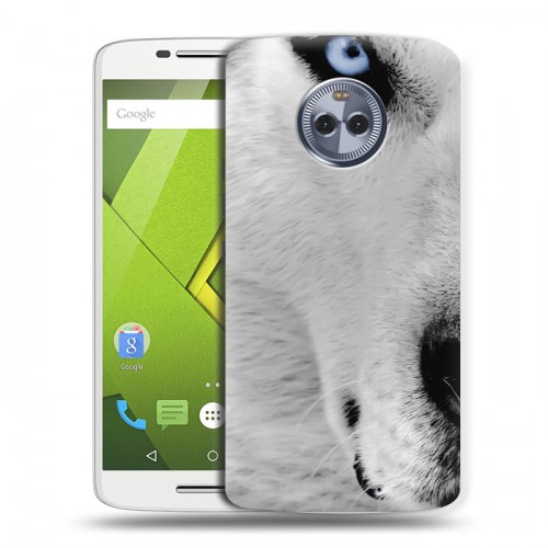 Дизайнерский пластиковый чехол для Motorola Moto X4 Волки