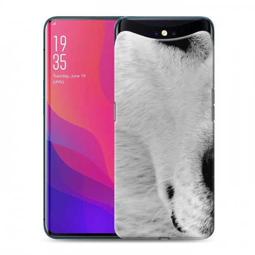 Дизайнерский силиконовый чехол для OPPO Find X Волки