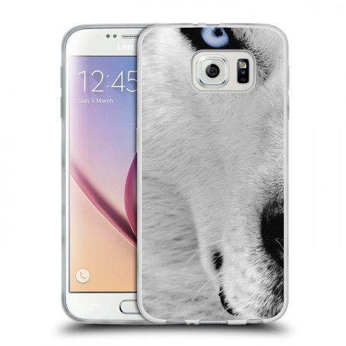 Дизайнерский пластиковый чехол для Samsung Galaxy S6 Волки