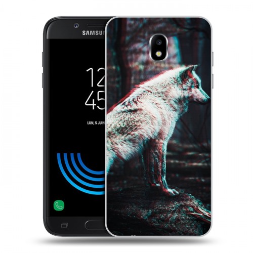 Дизайнерский пластиковый чехол для Samsung Galaxy J5 (2017) Волки