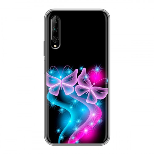 Дизайнерский силиконовый чехол для Huawei Y9s Бабочки