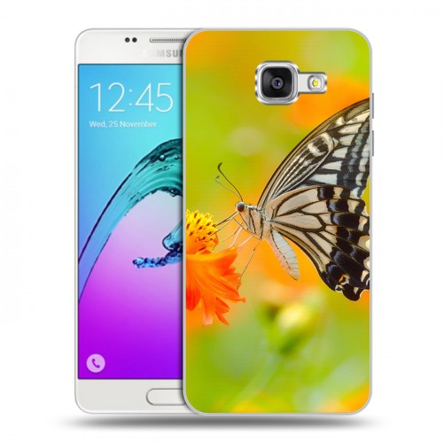 Дизайнерский силиконовый чехол для Samsung Galaxy A5 (2016) Бабочки