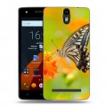 Дизайнерский силиконовый чехол для Wileyfox Storm Бабочки