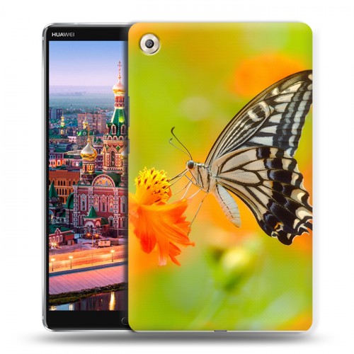 Дизайнерский пластиковый чехол для Huawei MediaPad M5 8.4 Бабочки