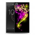 Дизайнерский пластиковый чехол для Sony Xperia XZs Бабочки